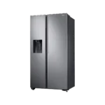 SpaceMax™ Technology: More storage space without increasing the external dimensions Samsung Side by Side Refrigerator | RS74R5101SL | 676Land Water Dispenser Sleek & Seamless Design