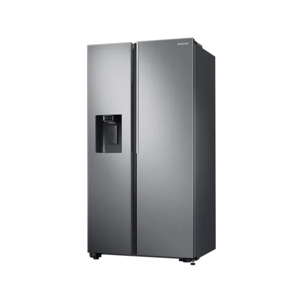 SpaceMax™ Technology: More storage space without increasing the external dimensions Samsung Side by Side Refrigerator | RS74R5101SL | 676Land Water Dispenser Sleek & Seamless Design