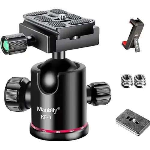 Manbily KF-0 Camera Tripod Ball Head