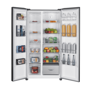 SHARP 2-Door Side By Side Refrigerator SJ-ESB691X-DX | 599 Liters | Dark Inox