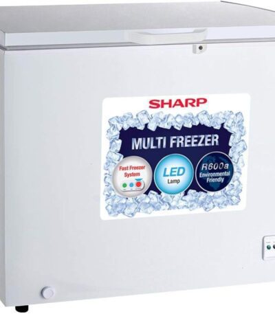 Sharp Chest Freezer (SCFK250XLWH2/3/SL2), 250 Ltr.