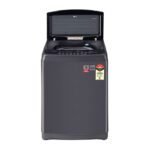 lg 8 kg auto top loading washing machine middle black