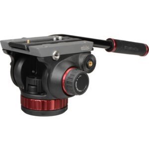 Manfrotto 502AH Video Head & MT055XPRO3 Aluminum Tripod Kit