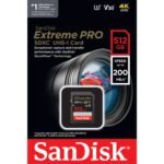 SanDisk 512GB Extreme PRO UHS-I SDXC Memory Card