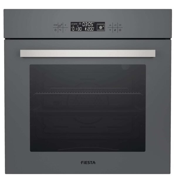 GRANA-241 Electric Oven With Grill 65L. Glass Gray