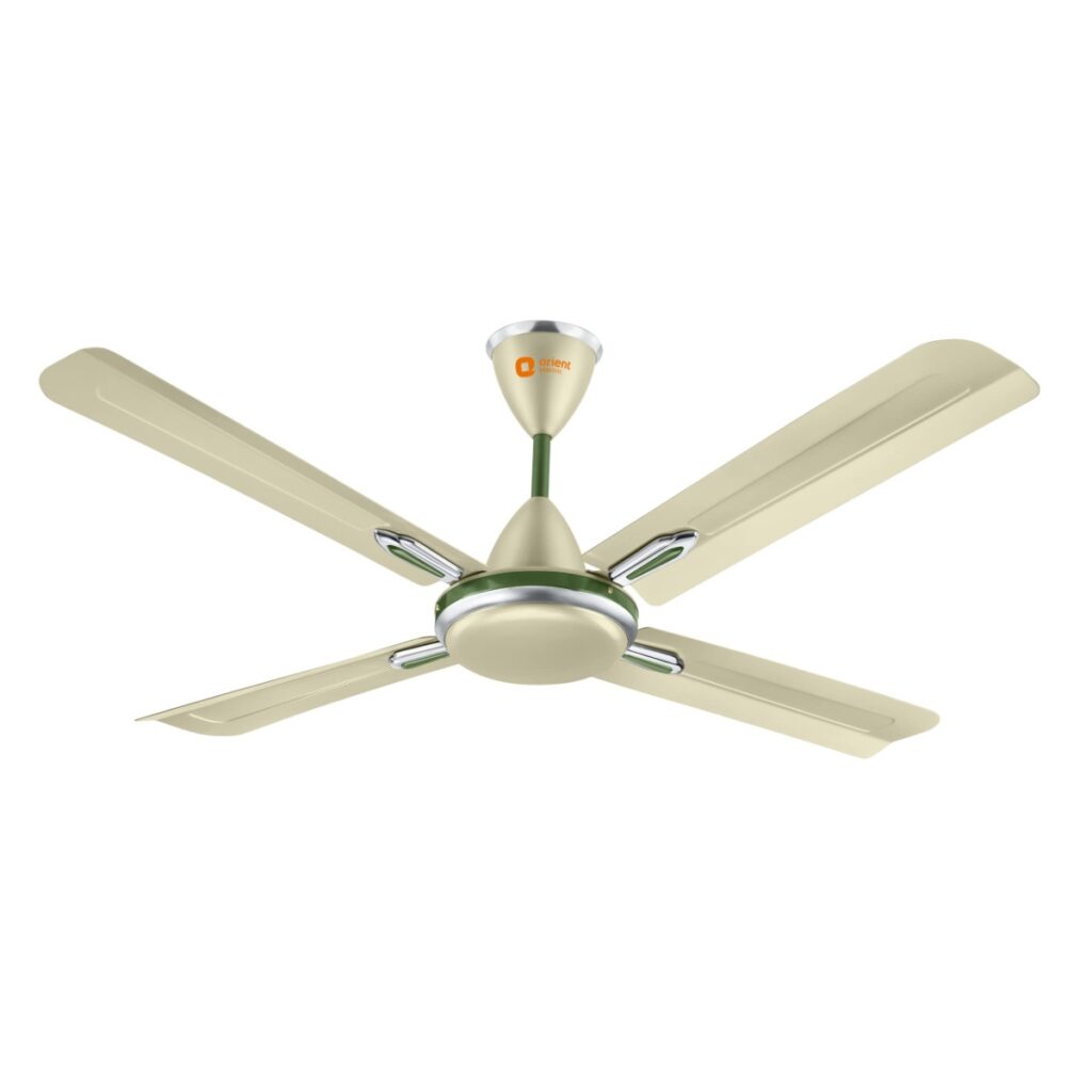 Skip to the end of the images gallery Skip to the beginning of the images gallery ORIENT Quadro Ornamental 56" (1400mm) Ceiling Fan - Oyster Green