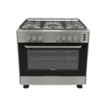 FIESTA FF9502GPZH Standing Gas Cooker 5 Burners Stainless Steel Silver