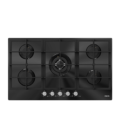 FIESTA HB702MVG Table Top Gas Cooker 5 Burners Glass Made Black