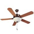 Orient Subaris Solo Under Light 52 Inch Ceiling Fan Antique Copper - Oakwood