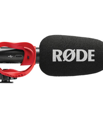 RODE VideoMic GO II-H Ultracompact Analog/USB Camera-Mount Shotgun Microphone