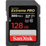 SanDisk Extreme PRO 128GB 300mbps SDXC UHS-II Memory Card (SDSDXDK-128G-GN4IN)