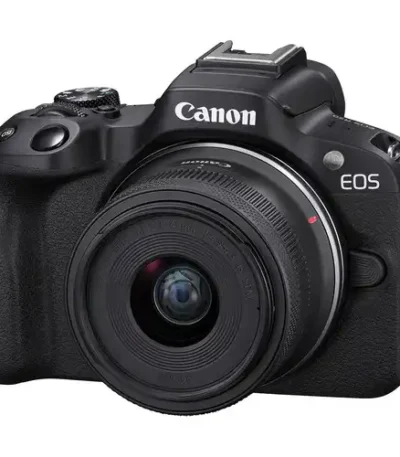 Canon EOS R50 Mirrorless Camera With 18-45mm Lens