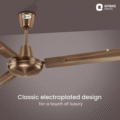 ORIENT Quasar 56" (1400mm) Ceiling Fan - Brushed Copper