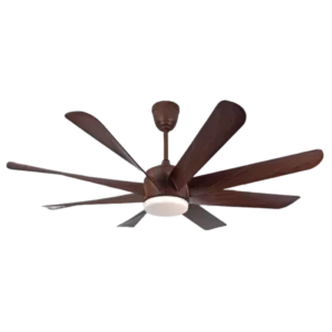 Qulik Helix UL 60" Decorative Silent Ceiling Fan With Light and Remote