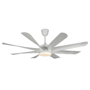 Qulik Helix UL 60" Decorative Silent Ceiling Fan With Light and Remote