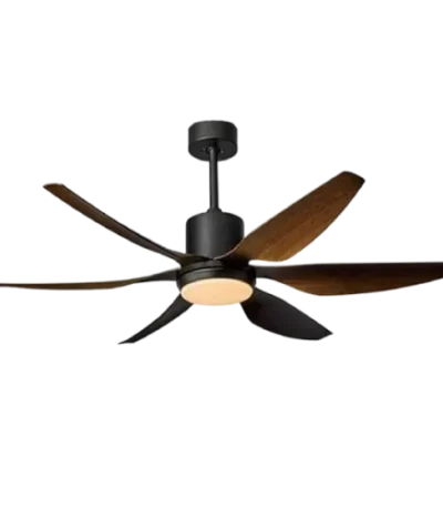 Qulik Silex 54" Decorative Silent Ceiling Fan With Light and Remote