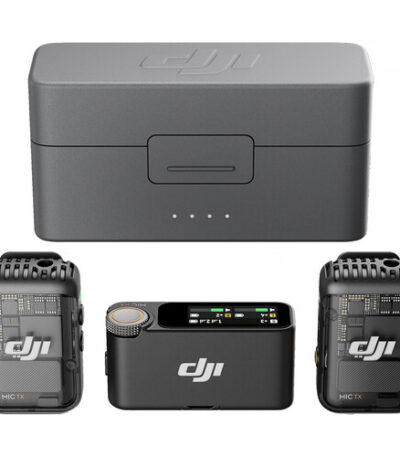 DJI Mic 2 Wireless Mic System with Built-In Recorder for Camera & Smartphone