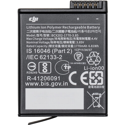 DJI Extreme Battery for Osmo Action 5 Pro, 4, and 3