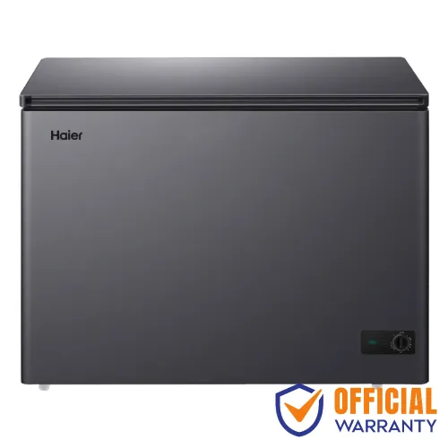 Haier HCF-340SM 301L deep freezer Bangladesh Haier chest freezer 301 liter HCF-340SM Haier commercial deep freezer BD Haier large capacity freezer 301L Haier freezer HCF-340SM front view