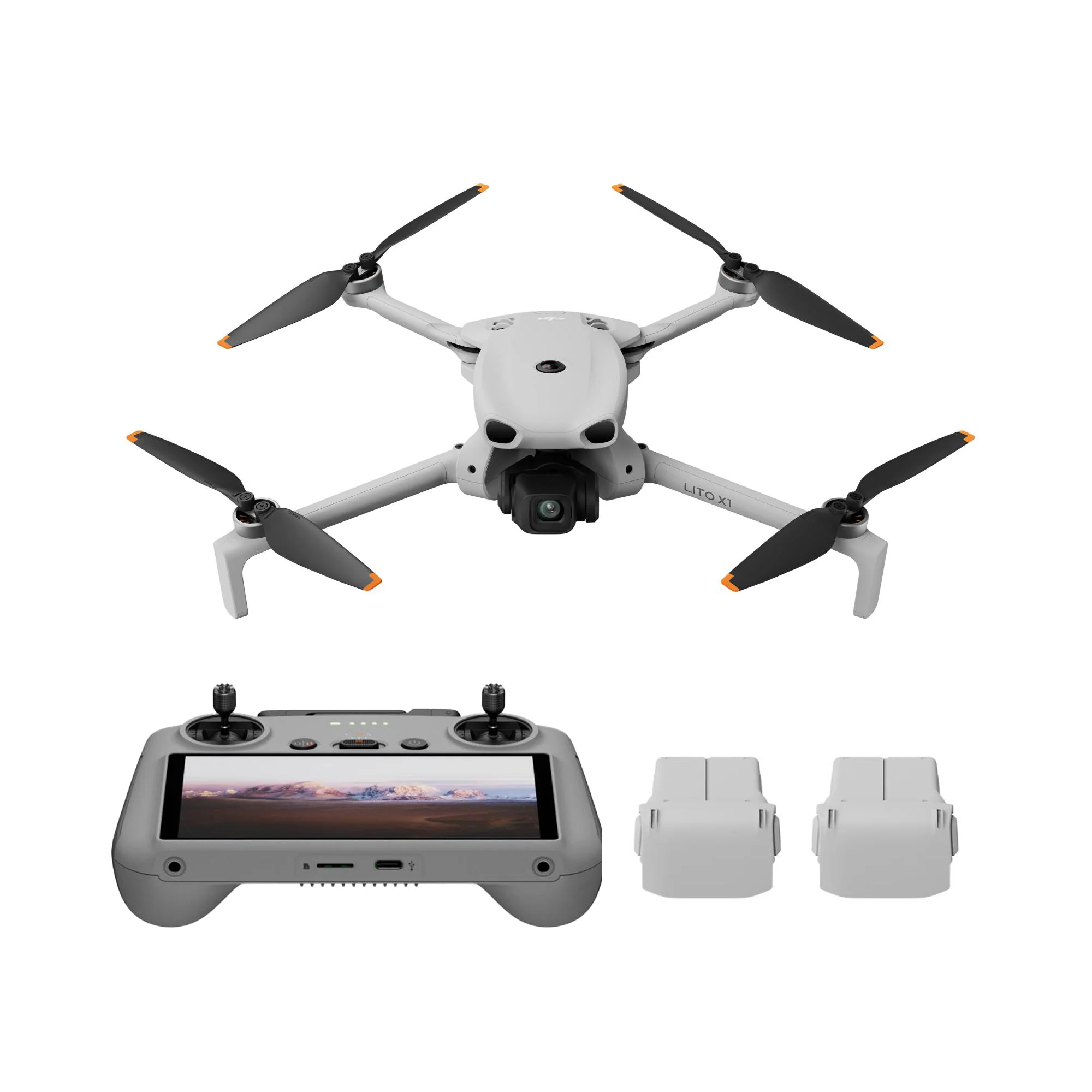 DJI Lito X1 FMC Plus Fly More Combo with RC 2 Controller DJI Lito X1 FMC Plus Fly More Combo with RC 2 Controller