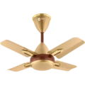 Orient Quasar Ornamental Chocolate 24 Inch Decorative Ceiling Fan with Premium Golden Chocolate Finish and Powerful Silent Motor