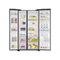 Samsung 700 Liters Side By Side No Frost Refrigerator RS72R5011B4/D2 Black Matte