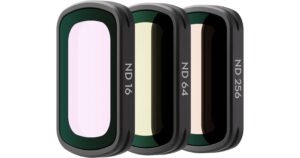DJI Magnetic ND Filters Set for Osmo Pocket 4 with ND16 ND64 ND256 Filters and Magnetic Case