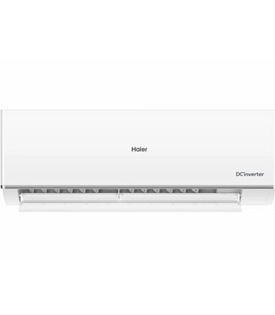 Haier 2 Ton CleanCool Inverter AC white split air conditioner with energy saving inverter technology and powerful cooling performance in Bangladesh.