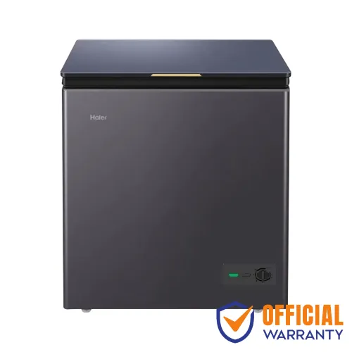 Haier HCF-175SG 142L chest deep freezer with premium glass door design and powerful fast freezing technology in Bangladesh