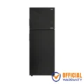 Haier HRF-362TBG 342 Liters Bottom Mount No Frost Refrigerator Black Glass