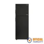 Haier HRF-362TBG 342 Liters Bottom Mount No Frost Refrigerator Black Glass