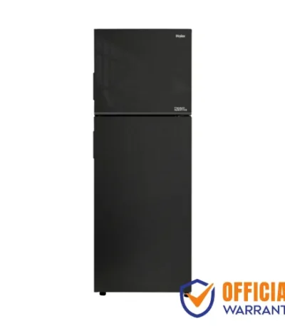 Haier HRF-386TBG 366L No-Frost Twin Inverter Refrigerator Black Silver Finish