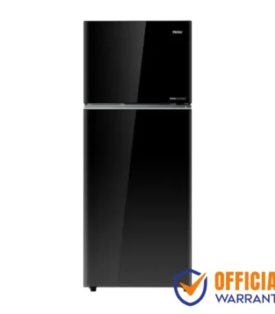 Haier HRF-518IFFB 518L No Frost Refrigerator with Twin Inverter and Black Glass Finish