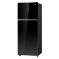 Haier HRF-518IFFB 518L No Frost Refrigerator with Twin Inverter and Black Glass Finish