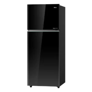 Haier HRF-518IFFB 518L No Frost Refrigerator with Twin Inverter and Black Glass Finish