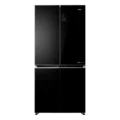 Haier HRF-578TPB 522 Liters French T-Door No Frost Refrigerator in Piano Black
