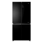Haier HRF-578TPB 522 Liters French T-Door No Frost Refrigerator in Piano Black