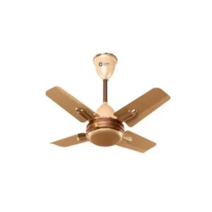 Orient Quasar Ornamental Chocolate 24 Inch Decorative Ceiling Fan with Premium Golden Chocolate Finish and Powerful Silent Motor