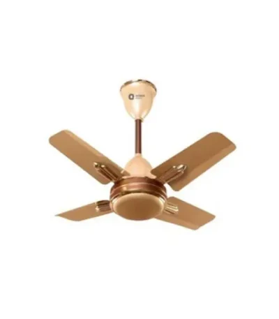 Orient Quasar Ornamental Chocolate 24 Inch Decorative Ceiling Fan with Premium Golden Chocolate Finish and Powerful Silent Motor