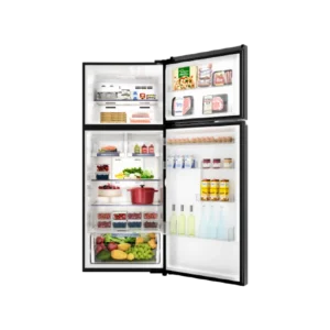 Haier HRF-488IFFB 488 Liter No Frost Twin Inverter Refrigerator Glass Black