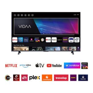 TOSHIBA 50M450RP 50-Inch VIDAA 4K UHD QLED Smart TV with Dolby Vision, Dolby Atmos and REGZA Engine ZR