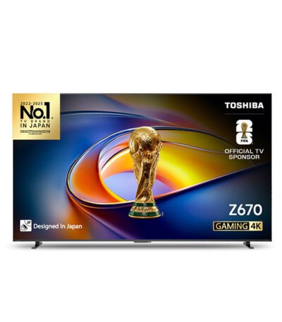 Toshiba 65Z670RP 65 Inch 4K UHD Mini LED VIDAA Smart TV