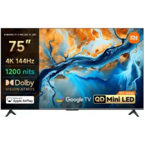 Xiaomi TV S Mini LED 75 2026 75 Inch 4K UHD QD-Mini LED Smart Android Google TV Global Version with 144Hz Dolby Vision Dolby Atmos