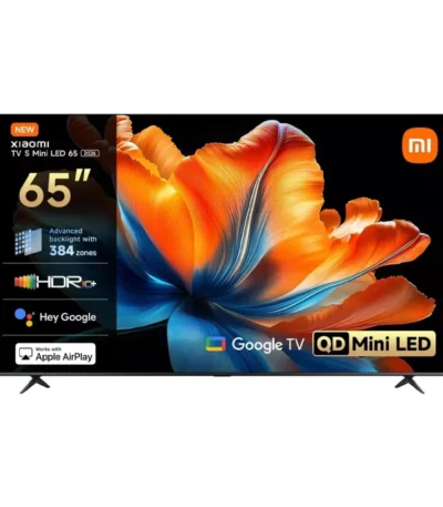 Xiaomi TV 65 Inch S Mini LED 4K UHD Google Smart TV with Google TV, Mini LED Display, Dolby Vision and Dolby Atmos
