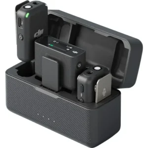 DJI Mic (2 TX + 1 RX + Charging Case) Dual-channel Wireless Microphone