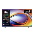 TOSHIBA 43M450RP 43-Inch VIDAA 4K UHD QLED Smart TV with Dolby Vision and Dolby Atmos