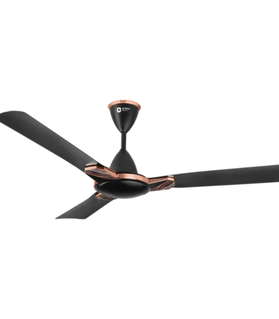 Mozart Minimalist Designer Ceiling Fan Flow Black Premium Modern Energy Efficient Silent Ceiling Fan for Home and Office