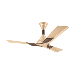 Wendy Stylish Ceiling Fan 1200mm in Azure Blue, Silver, Pearl White, Walnut, Topaz Gold and Brown with powerful airflow and energy-efficient motor for modern homes.