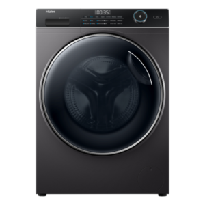Haier 12 KG Inverter Front Load Washing Machine HW120-BP12357S8 Silver Front View