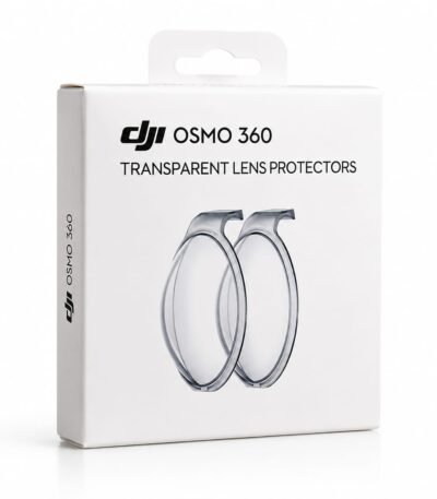 DJI Transparent Lens Protectors for Osmo 360 Camera Scratch Resistant Clear Lens Guard